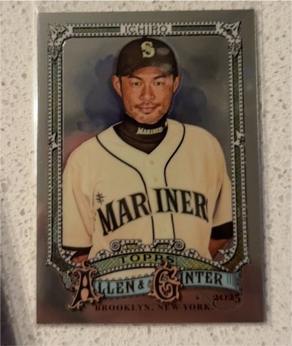 2025 Topps Allen & Ginter #20 Ichiro Suzuki — front