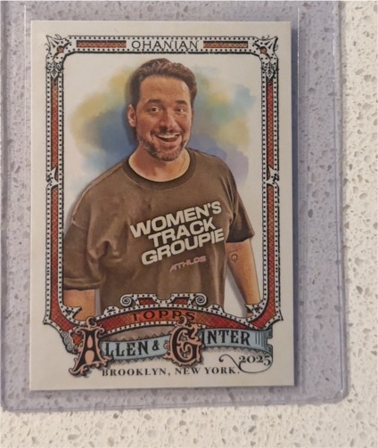 2025 Topps Allen & Ginter #291 Alexis Ohanian — front