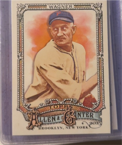 2025 Topps Allen & Ginter #319 Honus Wagner — front