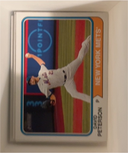2023 Topps Heritage High Number #546 David Peterson — front
