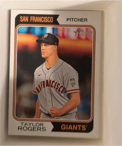 2023 Topps Heritage #682 Taylor Rogers — front