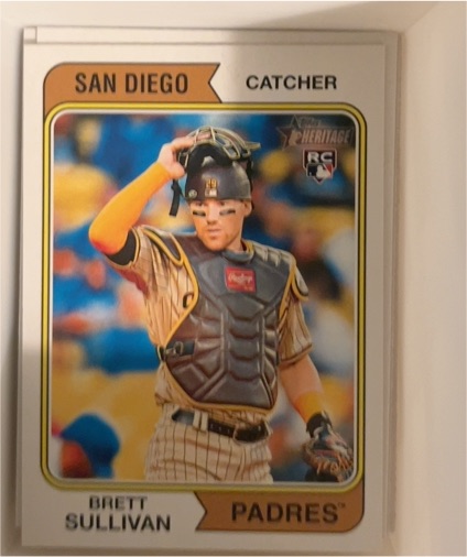 2023 Topps Heritage #690 Brett Sullivan — front