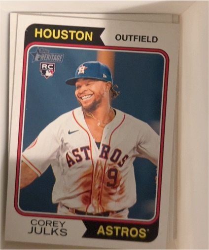 2023 Topps Heritage #623 Corey Julks — front