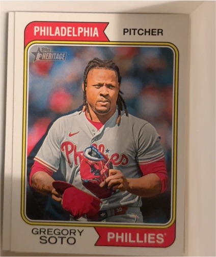 2023 Topps Heritage #504 Gregory Soto — front