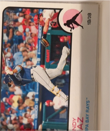 2022 Topps Heritage #363 Yandy Diaz — front