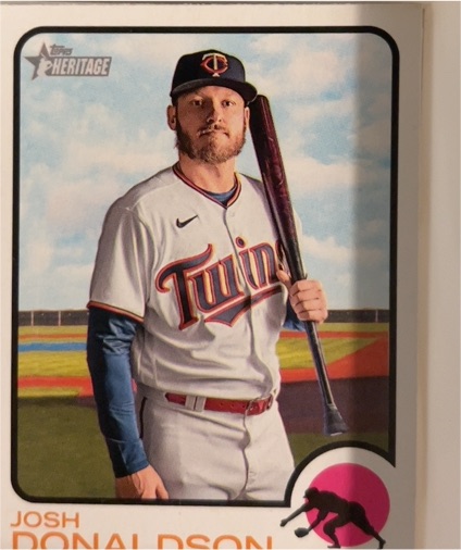 2022 Topps Heritage #110 Josh Donaldson — front
