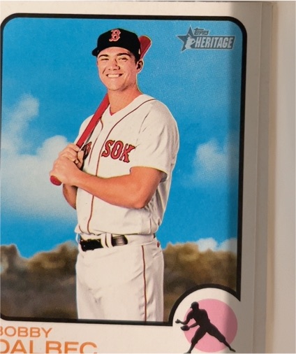 2022 Topps Heritage #244 Bobby Dalbec — front