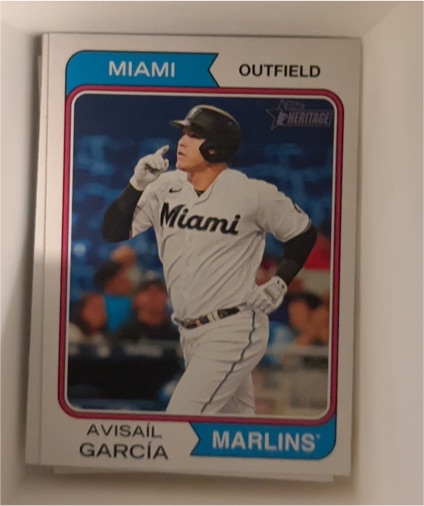 2023 Topps Heritage #539 Avisail Garcia — front