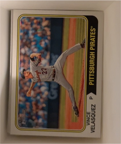 2023 Topps Heritage #566 Vince Velasquez — front