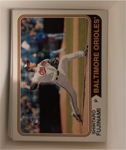 2023 Topps Heritage #688 Shintaro Fujinami — front
