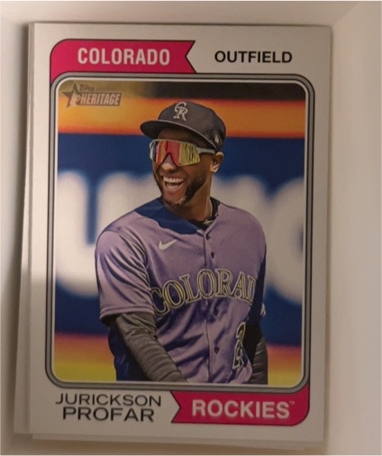 2023 Topps Heritage High Number #613 Jurickson Profar — front