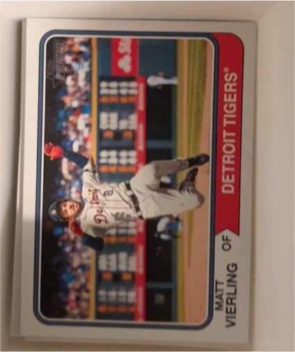 2023 Topps Heritage High Number #530 Matt Vierling — front