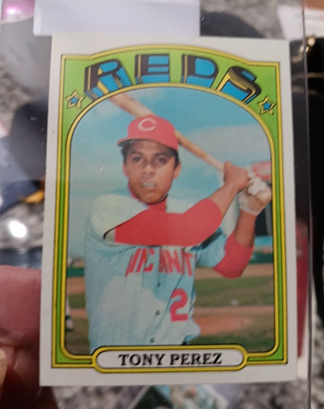 1972 Topps #80 Tony Perez — front