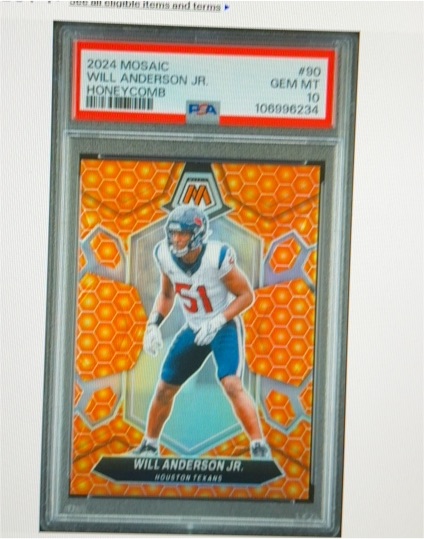 2024 Panini Mosaic #90 Will Anderson Jr. — front
