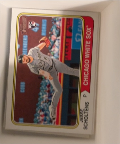 2023 Topps Heritage #625 Jesse Scholtens — front