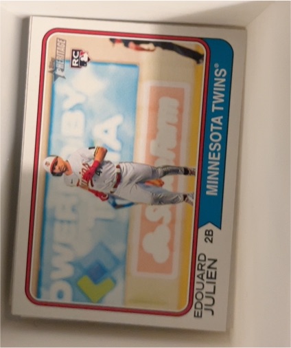 2023 Topps Heritage High Number #589 Edouard Julien — front