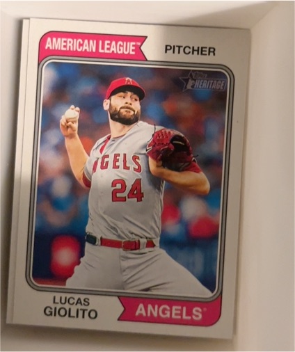 2023 Topps Heritage High Number #620 Lucas Giolito — front