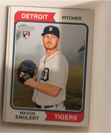 2023 Topps Heritage High Number #671 Mason Englert — front