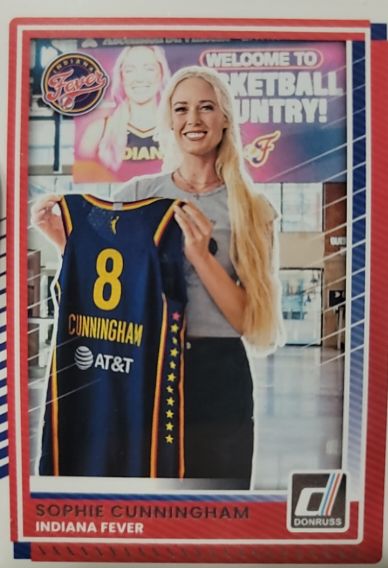 2025 Donruss WNBA #24 Sophie Cunningham — front