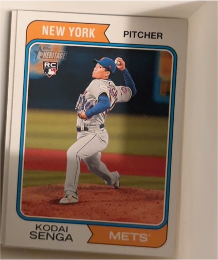 2023 Topps Heritage High Number #622 Kodai Senga — front
