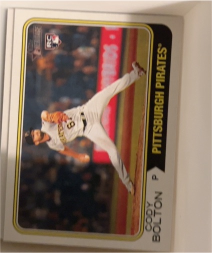 2023 Topps Heritage #607 Cody Bolton — front