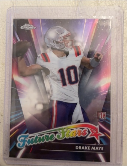 2024 Topps Chrome #FS-3 Drake Maye — front