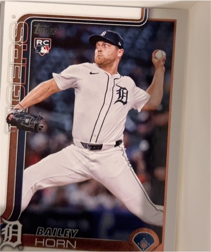 2025 Topps Update #US162 Bailey Horn — front