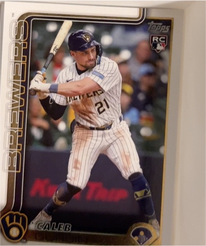 2025 Topps Update #US170 Caleb Durbin — front