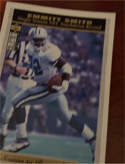 1996 Upper Deck Collector's Choice #51 Emmitt Smith — front