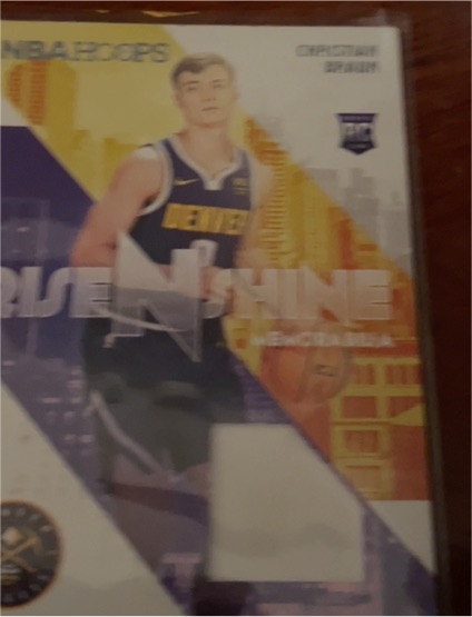 2022-23 Panini NBA Hoops #RS-BH Bones Hyland Rise N Shine Memorabilia — front