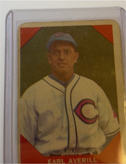 1960 Fleer #71 Earl Averill — front