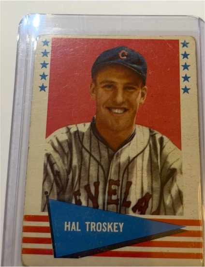 1961 Fleer #145 Hal Troskey — front