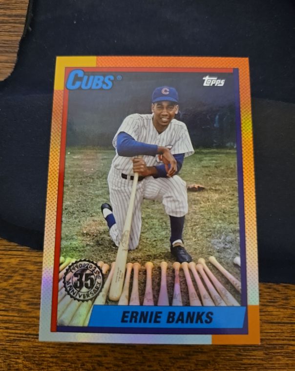 2025 Topps Update #U90-29 Ernie Banks — front
