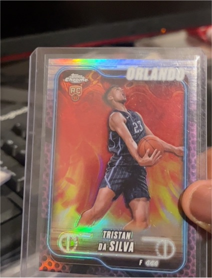 2024-25 Topps Chrome #124 Tristan Da Silva — front