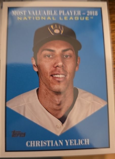 2025 Topps Update #MV-10 Christian Yelich Most Valuable — front