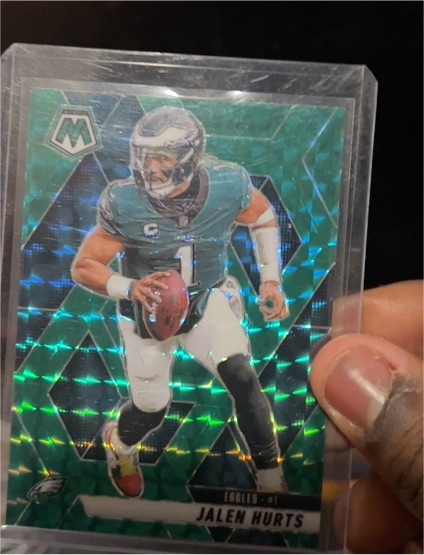 2025 Panini Mosaic #1 Jalen Hurts — front