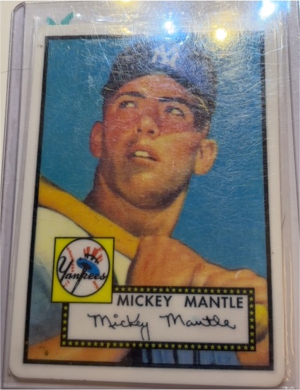 1952 Topps #311 Mickey Mantle — front