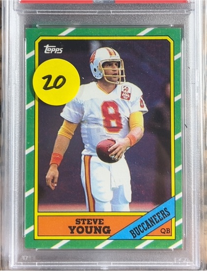 1986 Topps #374 Steve Young — front