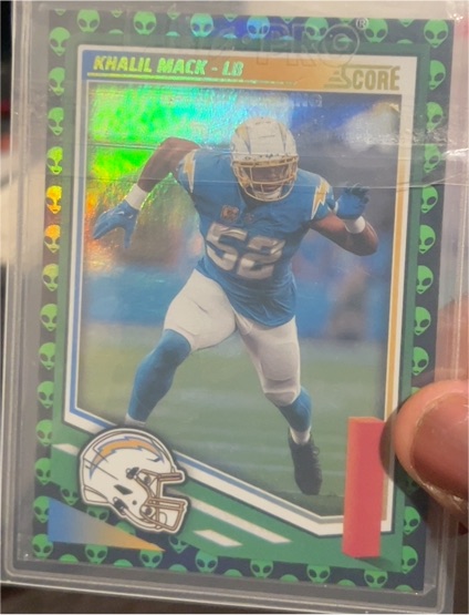 2025 Panini Score-A-Treat #14 Khalil Mack — front