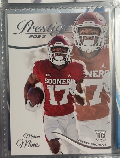 2023 Panini Prestige #361 Marvin Mims — front
