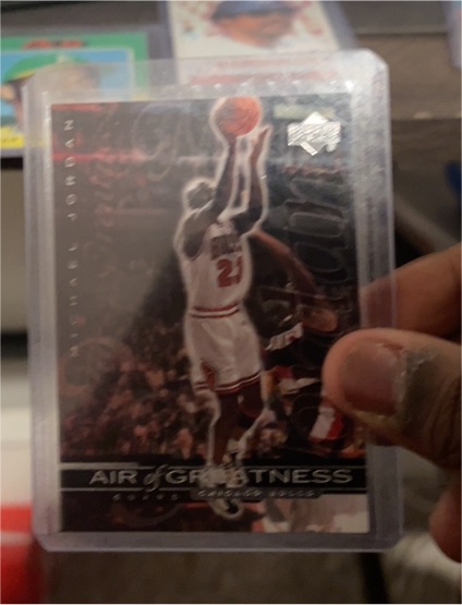 1999-00 Upper Deck #150 Michael Jordan Air of Greatness — front