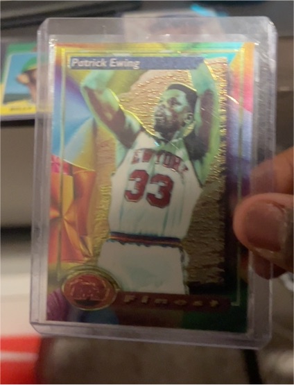 1993-94 Topps Finest #165 Patrick Ewing — front