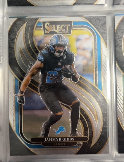 2024 Panini Select Premier Level #163 Jahmyr Gibbs — front