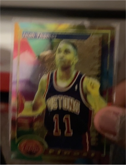 1993-94 Topps Finest #87 Isiah Thomas — front