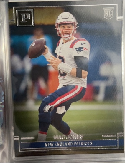 2021 Panini Chronicles #PA-5 Mac Jones — front