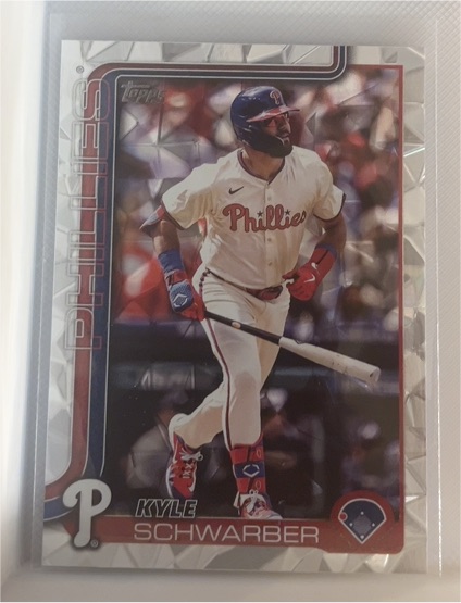 2025 Topps Series 1 #141 Kyle Schwarber — front