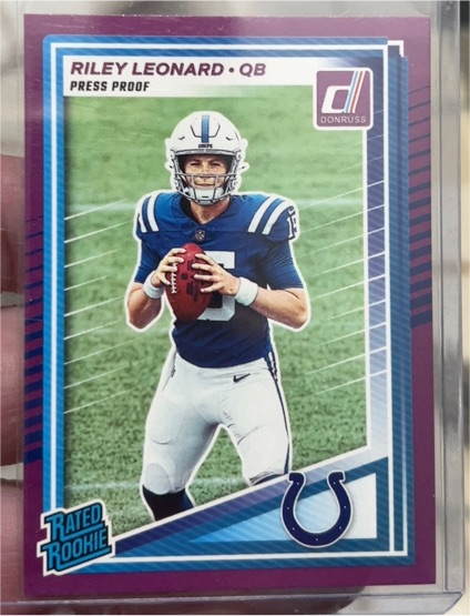 2025 Panini Donruss #341 Riley Leonard — front