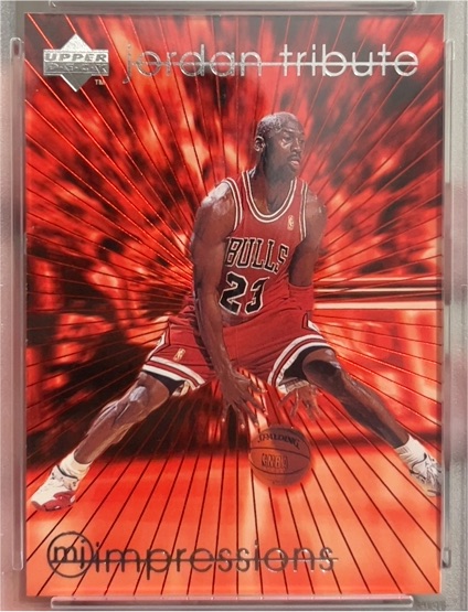 1997-98 Upper Deck Michael Jordan Tribute #MJ50 Michael Jordan — front