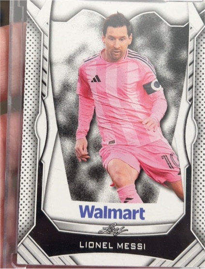 2025 Leaf National Convention #PB-4 Lionel Messi — front