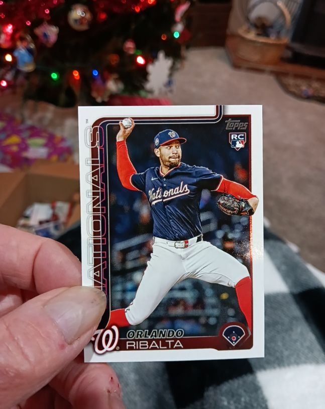 2025 Topps Update #US203 Orlando Ribalta — front